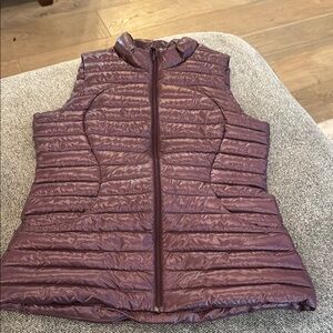 Lululemon Athletica Purple Puffer Vest